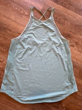 lululemon athletica Soft Mint Green Crossback Tank